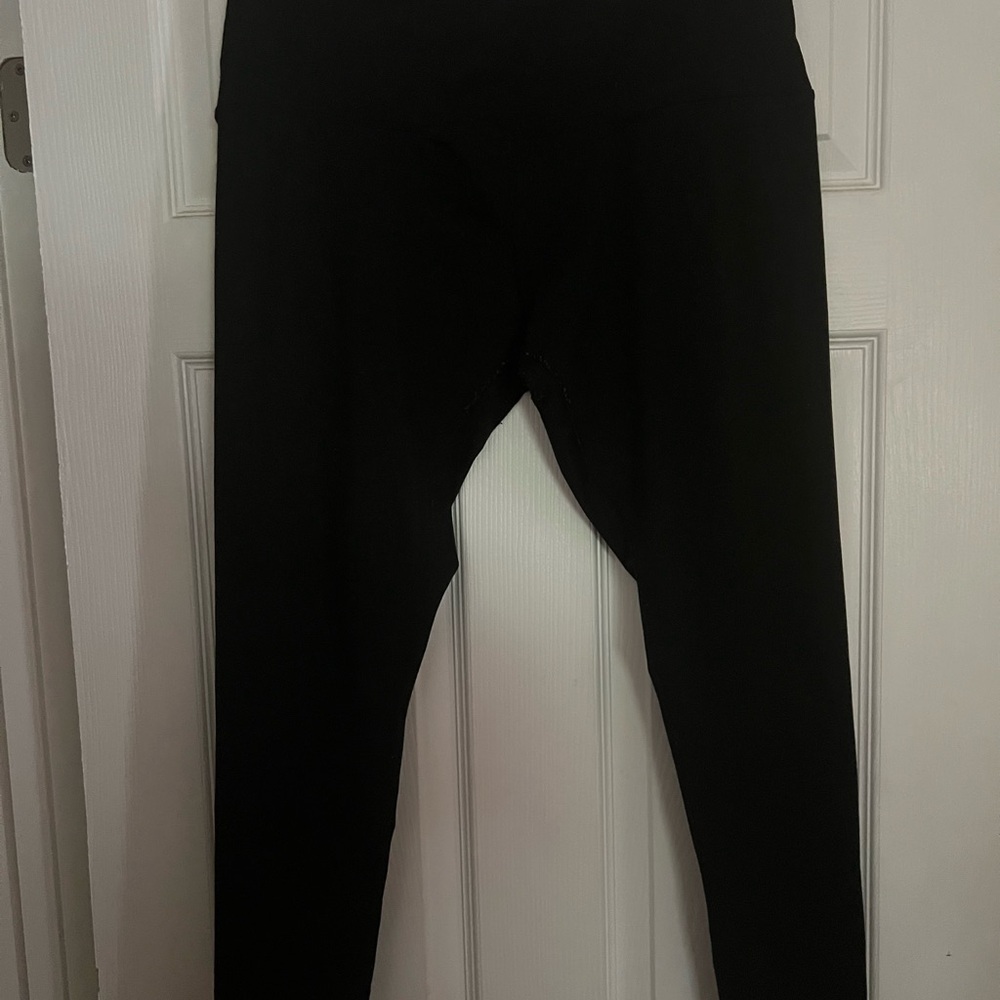 Black High-Waisted Leggings